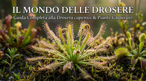 Drosera capensis: guida completa alla coltivazione della regina delle piante carnivore