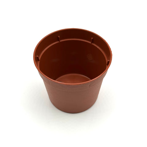 Vaso in plastica color terracotta – Ø 6,5 cm
